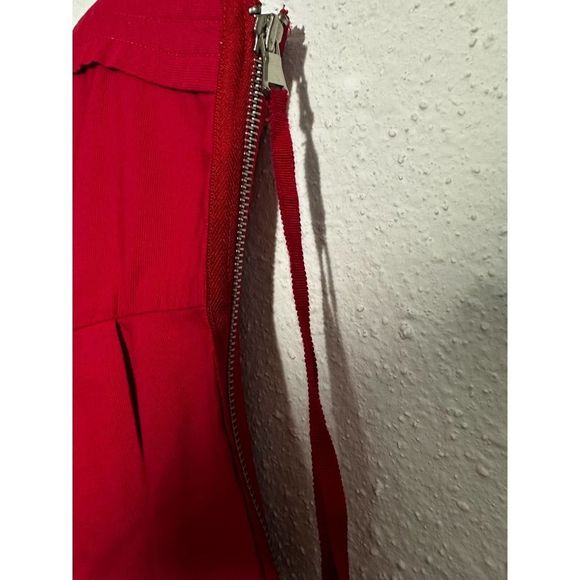 Red marc by marc jacobs cotton dress Sleeveless W/attached bow Detail - Picture 3 of 7